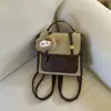 Bolsa de Nicho Nueva de Invierno 2025 Mochila de Moda Portátil para Mujer Mochila Escolar Coreana Mochila de Viaje Retro