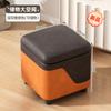 Taburete Pequeño Hogar Banco Pequeño Taburete Bolsa Suave Sala de Estar Sofá Taburete Simple Pequeño Taburete Bajo Taburete Bajo Creativo Taburete Cuadrado para Niños