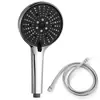 Cabezal de Ducha Alemán Supercargado Ducha Súper Presurizada Gran Salida de Agua Grifo de Baño Cabezal de Ducha en Spray Set
