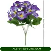 Flores Artificiales Transfronterizas, Ramo Pequeño de Cinco Ramas, Pensamientos, Arreglos Florales, Decoración del Hogar, Adornos Pequeños, Flores Artificiales Falsas al por Mayor