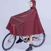 Capa de Chuva Anti-Chuva Forte para Bicicleta Elétrica Adulto Novo Estilo Capa de Chuva para Ciclismo Capa de Chuva para Estudantes Ensino Fundamental e Médio Capa de Chuva Leve Fina