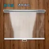 Cortina de Vento para Geladeira Vitrine Cortina Noturna à Prova de Poeira, Vento e Insetos Cortina Transparente Enrolável para Isolamento e Isolamento de Alimentos Cozidos e Carnes Frescas