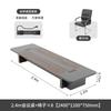Combinación de Mesa y Silla para Reuniones Mesa de Oficina para Sala de Reuniones y Silla Sencilla Moderna Negociación Comercial Oficina Mesa Larga Grande