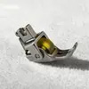 Calcador com Rolo para Tecido Grosso de Máquina de Costura Kys Roda Calcador Ajustável Pressão Acessórios para Máquina de Costura de Tecido Grosso