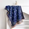 Bufanda de Imitación Cachemir de Alta Gama Estilo Retro Francés Mariposa Nueva para Mujer en Otoño e Invierno Grosor Adicional Cálida para Exteriores Chal de Oficina