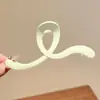Pinza Casual Color Café para Cabello de la Parte Posterior de la Cabeza para Mujer Grande 2024 Nuevo Clip para Cabello Diadema Pasador