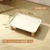 Elevador para Comedero Automático de Mascotas para el Hogar Soporte Elevado para Comer Comida de Gato Protección del Cuello Base para Beber Agua Bandeja para Comida