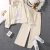 Conjunto Infantil Transfronteiriço Meninos Primavera 2026 Novo Estiloso Cardigan Jaqueta de Manga Longa Infantil e Calça Casual Conjunto de Duas Peças