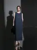 Vestido Regata Versátil e Estiloso Sem Mangas para Mulheres, Verão 2026, Caimento Solto, Esconde a Barriga, Emagrecimento, Estilo Casual, Vestido Longo, Novo Modelo