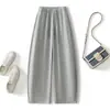 Pantalones Banana de Tiro Alto con Adornos de Pedrería, Nuevo Estilo Verano 2026, Corte Holgado, Adelgazante, Favorecedor para Figuras de Pera, Cubre Cadera, Caída Suelta