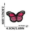 Adesivos de Tecido Bordados Coloridos de Borboleta e Girassol para Roupas, Sapatos, Chapéus, Bagagens Adesivos Decorativos de Tecido Adesivos de Tecido para Patch DIY Acessórios