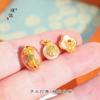 Tienda de oro Puzuo con accesorios DIY pulsera de cuentas de perlas de codo de ágata blanca joyería china nueva
