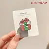 Broche de joyería de aceite de goteo de alta gama estilo bosque caricatura 2026 nuevo pin al por mayor insignia navideña linda europea y americana