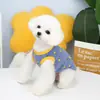 Roupas para Cachorro para Bichon, Teddy, Maltês, Estilo Cartoon Primavera e Outono, Roupa para Cachorro Pequeno, Decoração, 23 Colete de Limão