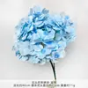 Ramo de Cinco Cabezas de Hortensias Artificiales con Acabado de Alta Gama, Adecuado para Arreglos Florales de Boda, Decoración de Hoteles y Hogares, y como Accesorio de Fotografía