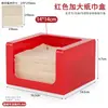Caja de Pañuelos Simple Estante de Almacenamiento Cuadrado para Pañuelos Hotel Restaurante Té de Leche Especial Hotel Caja de Servilletas de Papel Cuadradas