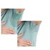 Adesivos absorventes de suor de verão para homens e mulheres descartáveis finos nas axilas adesivos absorventes de suor invisíveis e sem traços Stretch Algodão adesivos absorventes de suor