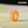 Anillo de Sándalo Estrella y Luna Accesorios Moda para Hombres y Mujeres Anillo Pulsera Collar Anillo para Correr Accesorios DIY Colgante