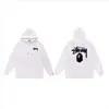 Suministro transfronterizo marca de moda estilo japonés Shark Ape algodón corte holgado unisex versátil sudadera con capucha de forro polar chaqueta