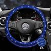 Accesorios para coche Blue Diamond Diamond, juego de accesorios para coche, freno de mano, hombreras, funda para volante, venta al por mayor en grandes cantidades
