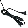 Cable de Alimentación Conmutado con Enchufe Nacional de Dos Pines de Dos Conductores y Cable de Extensión con Enchufe de Interruptor 304