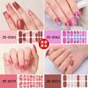 Zhengxiang Comercio Exterior Transfronterizo Pegatinas para Uñas Estilo Japonés Película de Esmalte de Uñas con Lámina Dorada Impermeable Pegatinas para Uñas de Celebridad de Internet Juego Completo Venta al por Mayor Personalización
