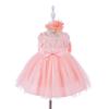616 traje-vestido de bebé cumpleaños de luna llena niñas manga larga abrigo de encaje vestido de princesa vestido de boda para niños