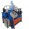 Máquina formadora por doblado en frío de acero redondo y acero plano, máquina enrolladora de perfiles metálicos totalmente automática, máquina formadora de doblado de serpentines de evaporador