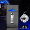 B05 Estuche para Cigarrillos de Carga USB Delgado Encendedor de Arco Capacidad para 20 Encendedor Integrado Fabricante de Estuches para Cigarrillos Venta al por Mayor