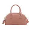 Bolsa Nova 2025 Transfronteiriça Design de Nicho Bolsa Boston Bolsa Quadrada Pequena Bolsa Transversal Feminina Atacado