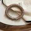 Elástico de Cabelo Elegante e Simples para Rabo de Cavalo Alto, Estilo Fresco e Doce, Elástico de Cabelo com Design Único e de Nicho