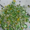 Popular Alta Calidad Super Hada Tarjeta Ladrillo Material DIY Cristal Transparente Grava Manicura Portátil Joyería de Perlas Accesorios