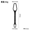 Llave Torx Multifuncional de Doble Extremo 8-22mm Llave Hexagonal de Doble Extremo para Apretar Tornillos y Tuercas de Varios Diámetros