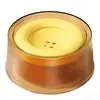 Tazón para Gatos de Mascotas de Venta Caliente de Nuevo Producto Transfronterizo, Tazón Flotante para Gatos y Perros, No Moja el Mentón al Beber Agua, Fondo Redondo, Estable, Antideslizante, Previene Volcamientos