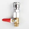 Acessórios para Bomba de Compressor de Ar Sem Óleo Conector de Saída Válvula de Esfera Três Vias Válvula de Saída de Ar para Purga Interruptor