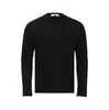 R532 estilo callejero, mezcla de lana, orientado al deporte y al fitness, color liso, diseño elástico, camiseta de manga larga ajustada para hombre