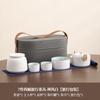 Nuevos productos Taza de té para invitados rápida Una tetera Tres tazas Juego de té para acampar al aire libre Adecuado para té Té de viaje Portátil Acompañamiento Ceremonia Oficina