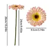 Flor artificial de crisantemo solar de un solo tallo decoración del hogar materiales de arreglo floral hechos a mano fotografía de boda fondo de pared de flores accesorios de flores artificiales