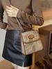 Mochila Retro Estilo Universitario Transfronteriza para Mujer 2026 Nueva Mochila Coreana de Gamuza Versátil Bolso de Mano y Bolso Cruzado
