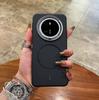 Capa Magnética para Celular Huawei Mate80Pro com Padrão de Fibra de Carbono Adequada para Mate70Pro Capa Protetora Anti-Queda Kevlar
