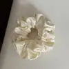 Goma para el pelo de tela con lazo de satén, con un tacto de alta gama, diadema simple y única para recoger el pelo, nuevo accesorio para el cabello