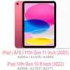 Ipadari11 70% de descuento Funda Protectora de Acrílico Transparente para Tableta con Ranura para Lápiz Funda Protectora Ipad11ª Anti-Almacenamiento