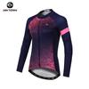 XINTOWN Traje de Ciclismo Simple de Verano Ropa de Ciclismo Nueva Otoño Ropa de Ciclismo para Mujer Top Largo