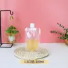 Bolsa com Bico Bolsa Descartável para Bebidas Sopa de Ameixa Ácida Medicina Chinesa Sacola para Cerveja Atacado Embalagem com Bico Transparente Auto-Portante