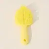 Novo Pente com Almofada de Ar para Massagem em Formato de Folha Colorido para Cabelos Lisos Sem Nós e Sem Danos. Pente Personalizado