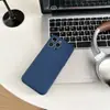 Orifício de Precisão Porta-Cartão Embutido Capa de Sabão para Celular Adequada para Apple 17 Pro Max, Personalizada 16 Tendência 15 Cor Sólida 12/13