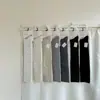 Meias Acima do Joelho para Mulheres, Estilo Outono e Inverno, Algodão Ultra Macio, Sem Costura, Emagrecedoras, Meias Largas de Cor Sólida, Meias Longas JK Combinadas com Sapatos Pequenos de Couro
