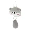 Colgante Original Tengyi de Cola de Animal Pequeño Lindo Llavero para Mochila de Niña Adorno de Cadena de Cuentas Versátil Accesorios para Muñecas