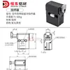 Cilindro batente para transportador de corrente de alta velocidade ZDQC32-10AMT24 válvula de retenção pneumática interruptor de limite