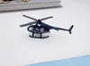 Fábrica 1:Modelo de Helicóptero de Liga 100 Escala Pequena Aeronave Helicóptero Armado Aeronave de Asa Rotativa Ornamento Brinquedo de Simulação